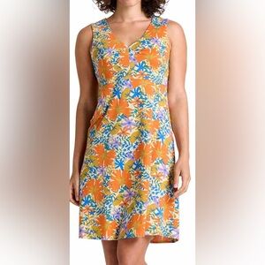 Toad & co floral knit dress. Medium